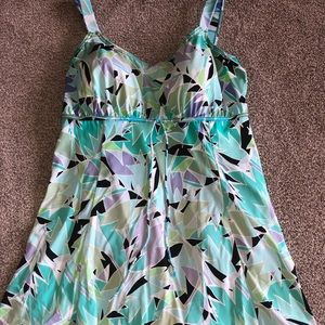 One piece bathing suit